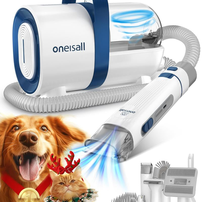 Pet Grooming Kit & Vacuum, Dog Clippers with Grooming Tools for Dogs Cats and Other Animals